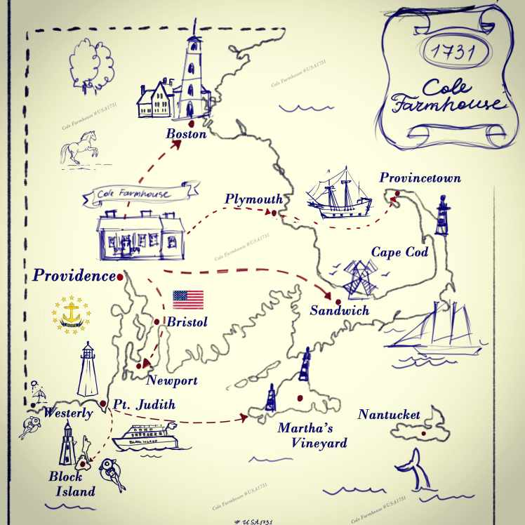 Providence is an ideal vacation spot for exploring the attractions of southern New England. You can reach Newport, Mystic CT, Cape Cod, Boston, Westerly, Block Island, and many other attractions within an hour’s drive.