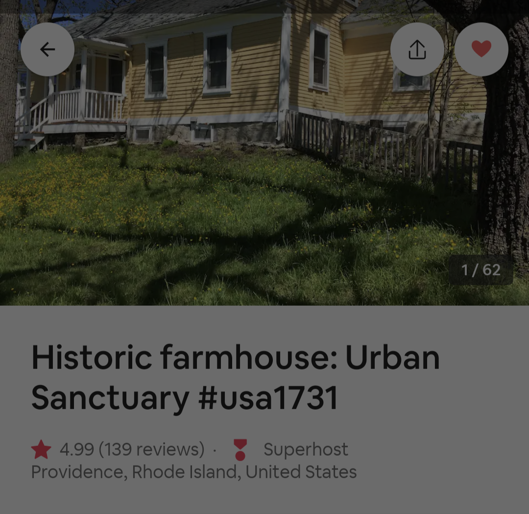 Airbnb 4.99 Stars